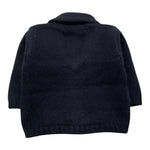 LA STUPENDERIA cardigan tinta unita con colletto Blu per Neonato ZCG017 BLU LA STUPENDERIA 