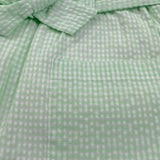 I Do Short Tinta Unita con Microfantasia per Bambina 4B530 VERDE I DO 