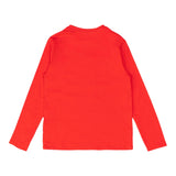 GUESS shirt girocollo tinta unita ocn logo Rosso per Neonato N4YI36K8HM4 ROSSO GUESS 