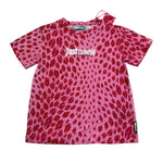 Just Cavalli T-Shirt Girocollo Stampa Fantasia per Bambina JGP26045TS ROSA JUST CAVALLI 