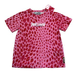 Just Cavalli T-Shirt Girocollo Stampa Fantasia per Bambina JGP26045TS ROSA JUST CAVALLI 