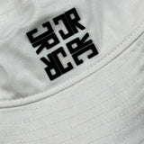 John Richmond Cappello Pescatore Tinta Unita con Logo per Bambina RIP26031HA BIANCO JOHN RICHMOND 