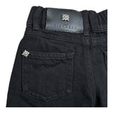 John Richmond Jeans Tinta Unita con Elastico In Vita per Neonato RIP26074JE NERO JOHN RICHMOND 