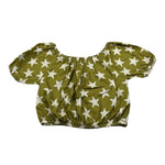 Giulia Mastini Top Mezza Manica tinta unita Verde per Bambina B17 VERDE GIULIA MASTINI 