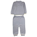 BEBE' DI ALMY completo 2 pezzi maglia-pantalone tinta unita Azzurro per Neonato 2P66 AZZURRO BEBE' DI ALMY 