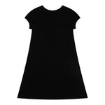 Diesel Abito Mezza Manica Tinta Unita per Bambina J01820 NERO DIESEL 
