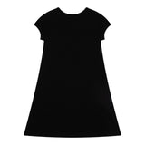 Diesel Abito Mezza Manica Tinta Unita per Bambina J01820 NERO DIESEL 