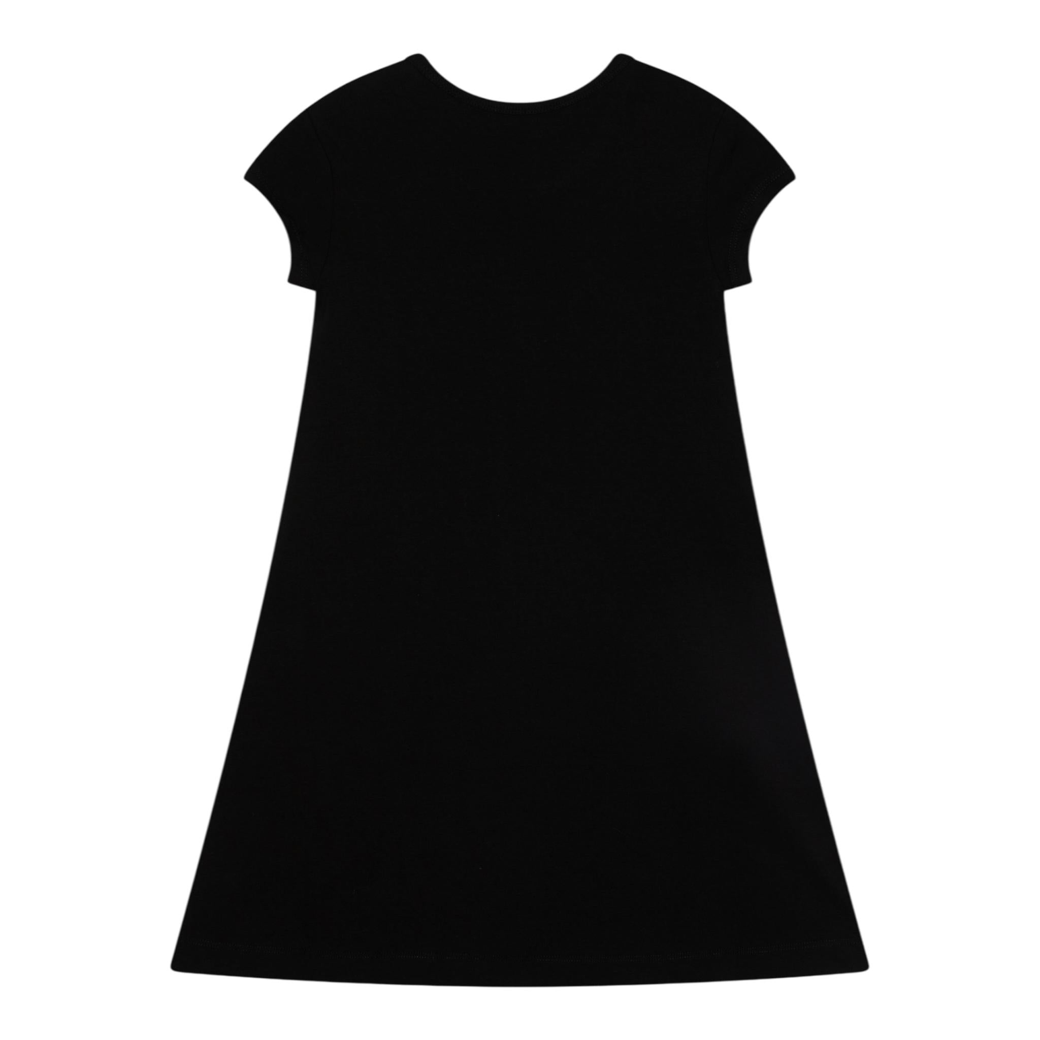 Diesel Abito Mezza Manica Tinta Unita per Bambina J01820 NERO DIESEL 