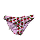 Saint Barth Costume Modello Slip con Fiocco per Neonata 00273L ROSA SAINT BARTH 