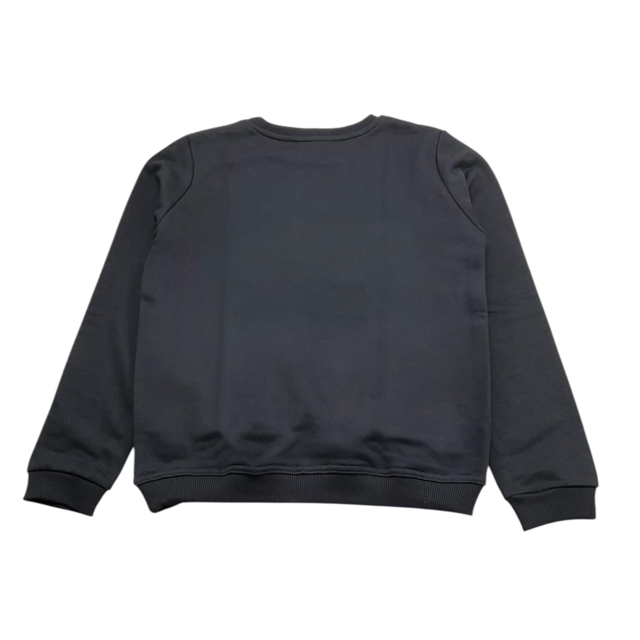 PAUL FRANK felpa tinta unita girocollo con stampa Nero per Bambino 13343 NERO PAUL FRANK 