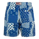 Saint Barth Costume Tinta Unita Stampa Fantasia per Bambino CAPRESEJRR BLU SAINT BARTH 