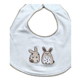 Mayoral Bavetta Tinta Unita con Stampa per Neonato 9261 PANNA MAYORAL 