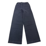 ONLY jeans tinta unita modello palazzo Nero per Bambina 15264770 NERO ONLY 