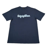 Refrigiwear T-Shirt Girocollo Tinta Unita con Stampa per Bambino 156TRMJS25 BLU REFRIGIWEAR 
