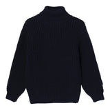 DOU DOU maglia collo alto tinta unita Blu per Bambino DV9P00 BLU DOU DOU 