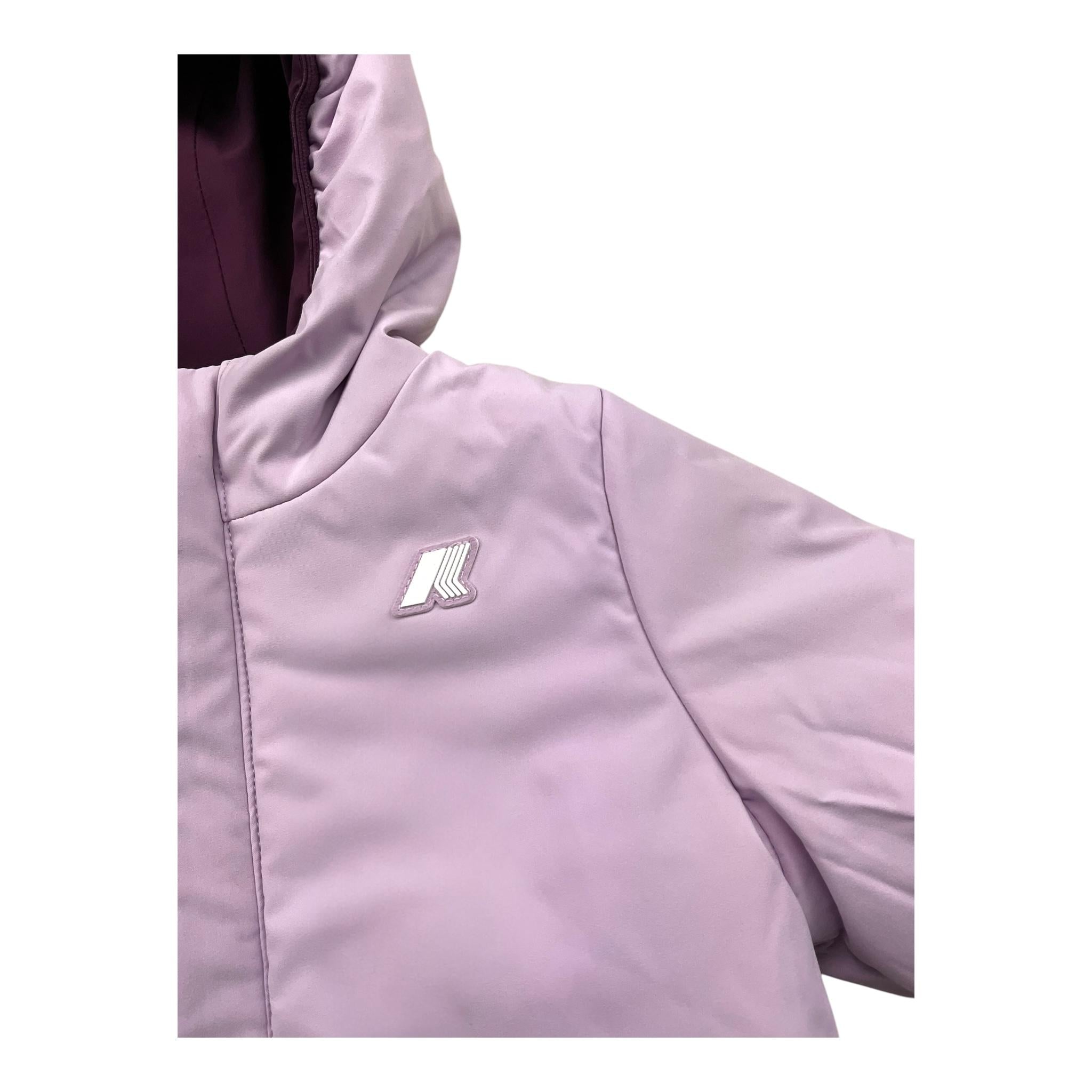 K-WAY giubbino bicolore reversibile  Lilla/viola per Neonata K71338W LILLA/VIOLA K-WAY 