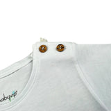 Babyvip T-Shirt Girocollo Tinta Unita per Neonato T7778 BIANCO BABYVIP 