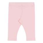 Moschino Leggins Tinta Unita con Logo per Bambina MDP03D ROSA MOSCHINO 