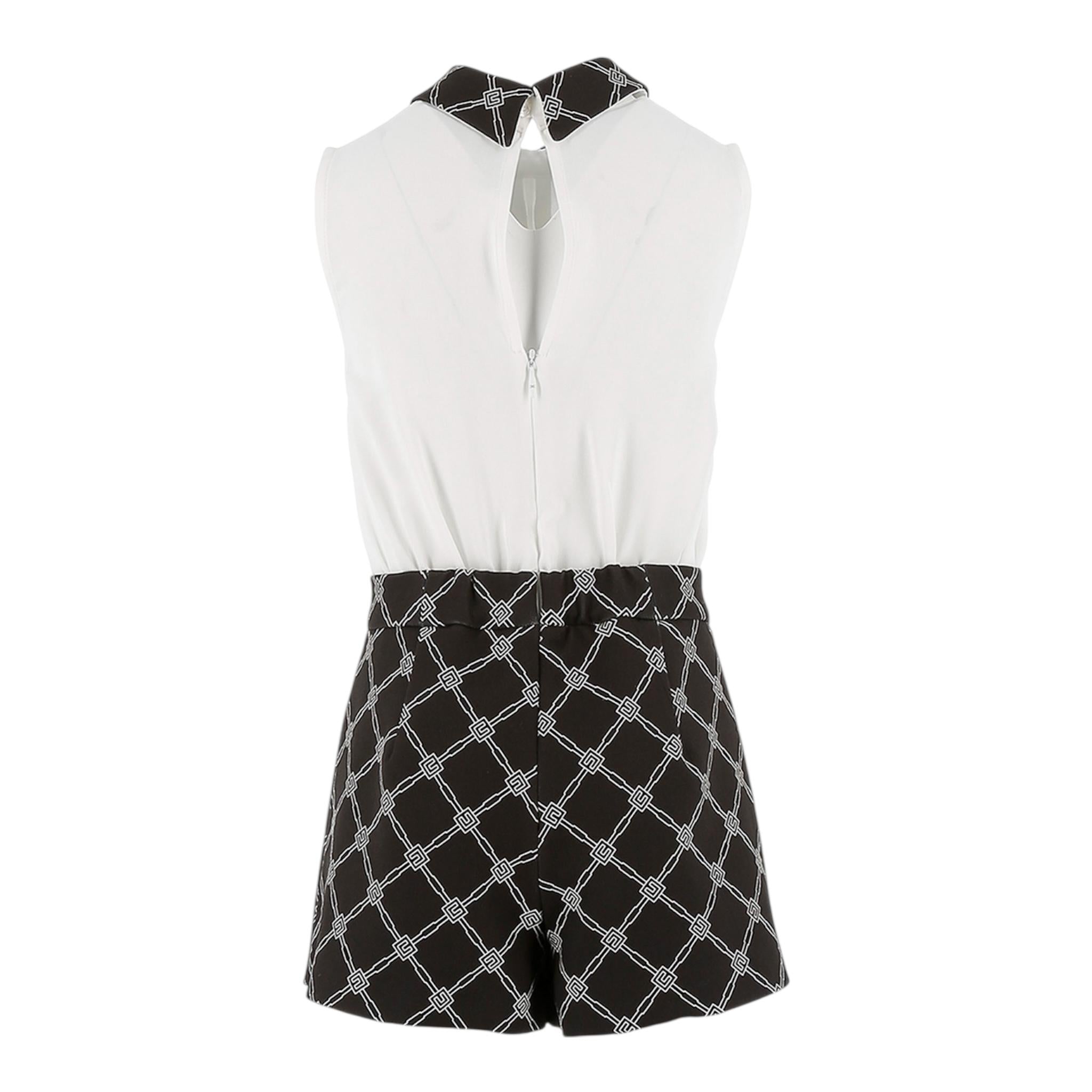 Elisabetta Franchi Tuta Giromanica Bicolore per Bambina EFTA100XX BIANCO/NERO ELISABETTA FRANCHI 