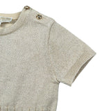 Michael Kors Abito Mezza Manica tinta unita Oro per Bambina R30310J ORO MICHAEL KORS 