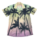 Louis Dieudonne' Camicia Mezza Manica Fantasia Palme Multicolor Per Bambino