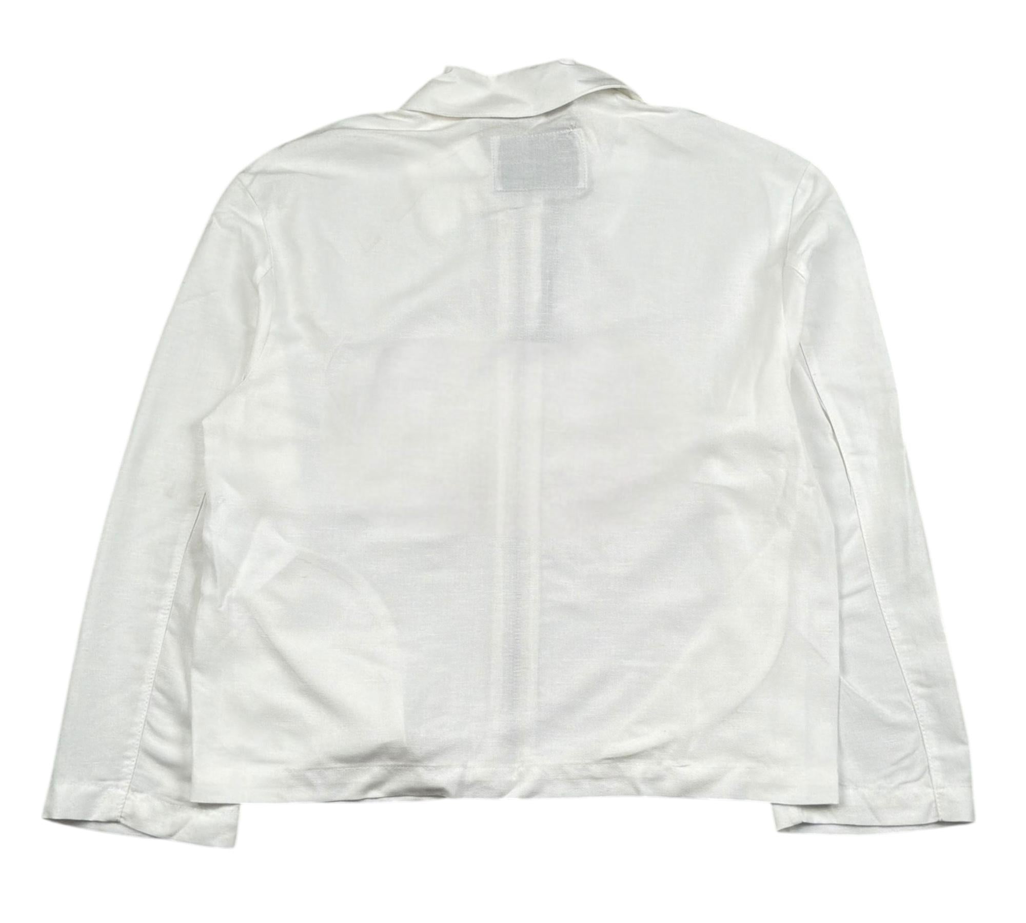 Paolo Pecora Camicia Manica Lunga Tinta Unita con Zip per Bambino PP4188 BIANCO PAOLO PECORA 