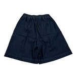 Il Gufo Bermuda In Denim Tinta Unita con Elastico In Vita per Neonato P25PB197J0034N BLU IL GUFO 