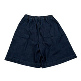 Il Gufo Bermuda In Denim Tinta Unita con Elastico In Vita per Neonato P25PB197J0034N BLU IL GUFO 
