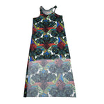 F**K Abito Giromaica Stapa Fantasia Multicolor per Bambina FKAB MULTICOLOR F**K 