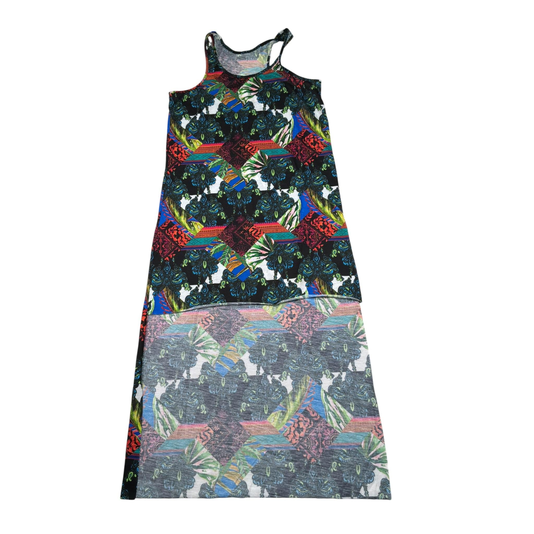 F**K Abito Giromaica Stapa Fantasia Multicolor per Bambina FKAB MULTICOLOR F**K 