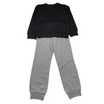 EMC completo 2 pezzi felpa-pantalone bicolore Nero/grigio per Bambino CO3547 NERO/GRIGIO EMC 