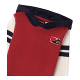 SARABANDA maglia tricolore con cappuccio Rosso per Bambino 0A021 ROSSO SARABANDA 