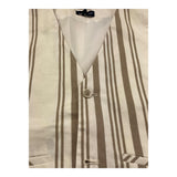 Emanuel Pris Gilet Fantasia A Righe per Bambino EPC2067R BIANCO/BEIGE EMANUEL PRIS 