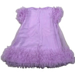 Liu Jo Abito Mezza Manica Tinta Unita con Tulle per Neonata HA5032 GLICINE LIU JO 