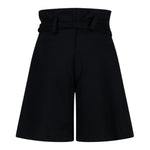FUN & FUN short tinta unita con cintura Nero per Bambina FCJSO00062 NERO FUN & FUN 