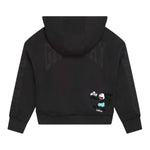 GIVENCHY felpa chiusa con cappuccio tinta unita con topolino Nero per Bambino H15353 NERO GIVENCHY 