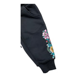 JOHN RICHMOND completo tinta unita 2pz felpa-pantalone Nero per Neonata RIA25065CF NERO JOHN RICHMOND 