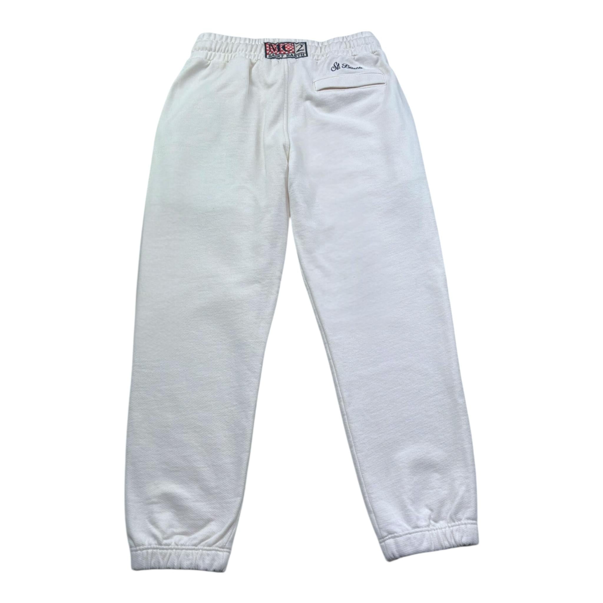 Saint Barth Pantalone Modello Tuta Tinta Unita per Bambino 00646L BEIGE SAINT BARTH 