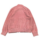 SAINT BARTH felpa tinta unita con zip e stampa Rosa per Bambina MIRIAM ROSA SAINT BARTH 