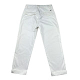 Paolo Pecora Pantalone Tinta Unita con Girovita Regolabile per Bambino PP4312 BIANCO PAOLO PECORA 