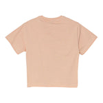 Pinko T-Shirt Girocollo Tinta Unita con Logo per Bambina KFTS007X ROSA PINKO 