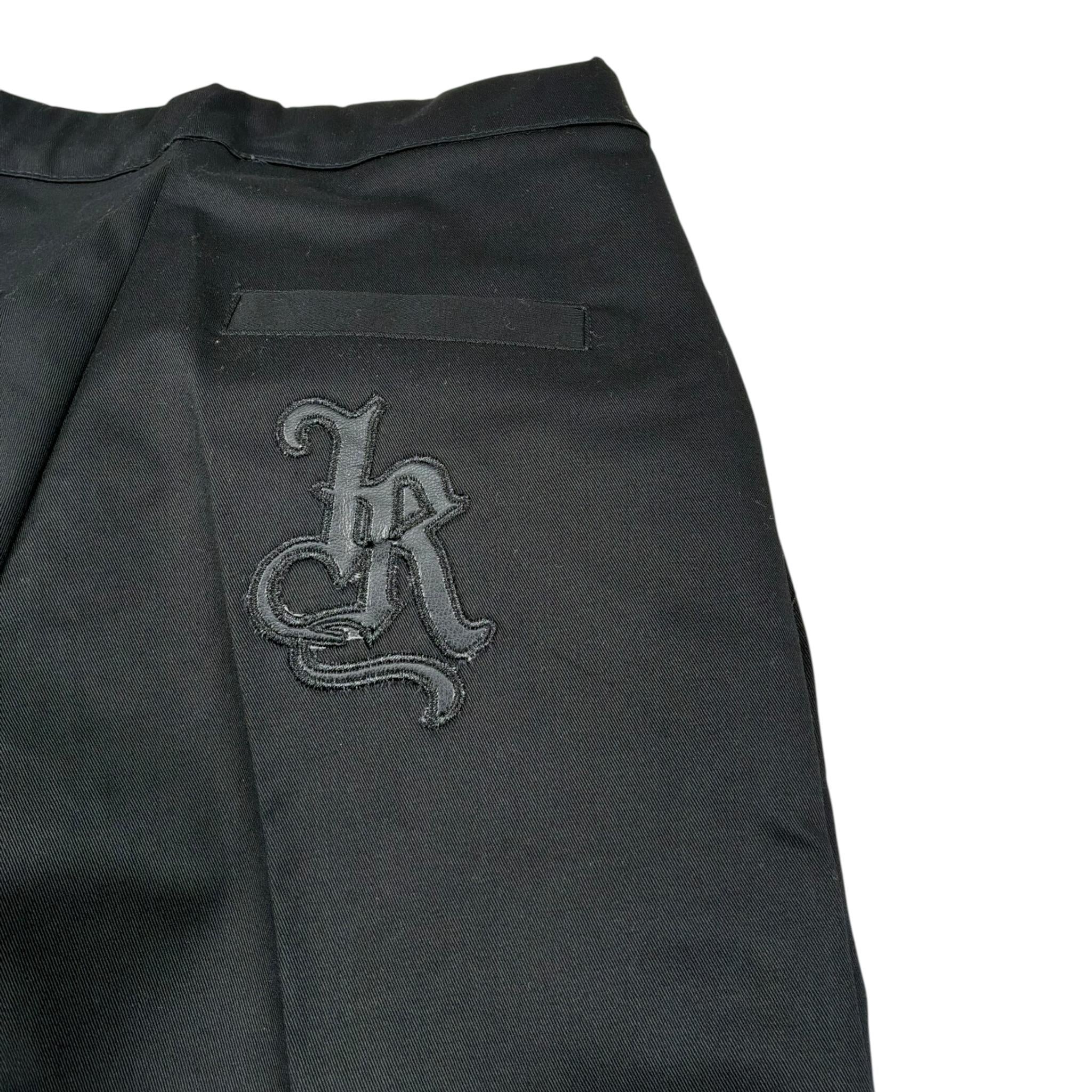 John Richmond Pantalone Tinta Unita con Girovita Regolabile per Bambino RIP25064PAJ NERO JOHN RICHMOND 