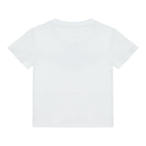 Calvin Klein T-Shirt Tinta Unita con Logo per Neonato IN0IN00011 BIANCO CALVIN KLEIN 