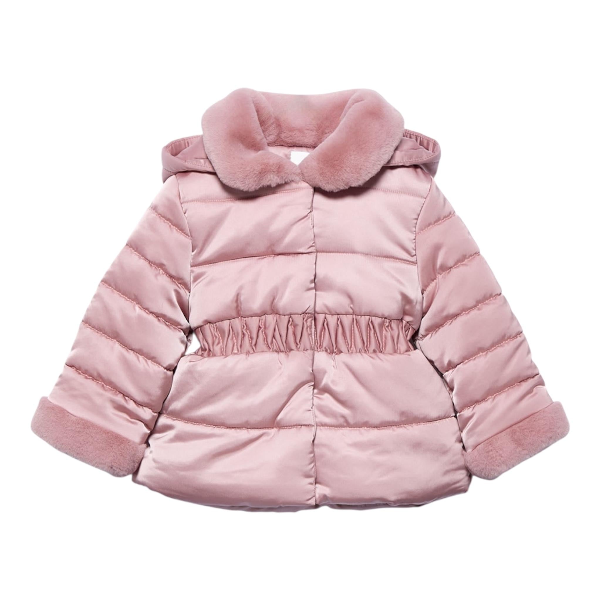 ABEL & LULA giubbino tinta unita con zip e cappuccio Rosa per Neonata 5818XXX ROSA ABEL & LULA 