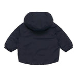 K-WAY giubbino reversibile con zip e cappuccio bicolore Giallo/blu per Neonato K7132PWOXX GIALLO/BLU K-WAY 