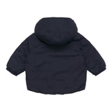 K-WAY giubbino reversibile con zip e cappuccio bicolore Giallo/blu per Neonato K7132PWOXX GIALLO/BLU K-WAY 