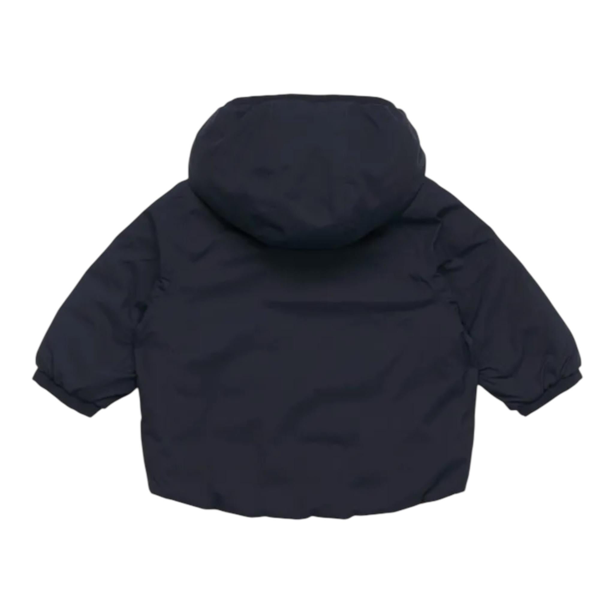 K-WAY giubbino reversibile con zip e cappuccio bicolore Giallo/blu per Neonato K7132PWOXX GIALLO/BLU K-WAY 