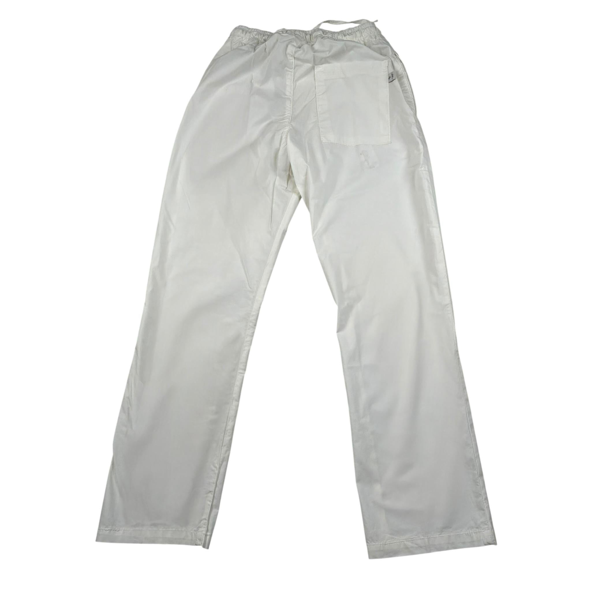 Manuel Ritz Pantalone Tinta Unita con Elastico In Vita per Bambino MR3010 BIANCO MANUEL RITZ 