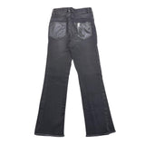 LIU JO jeans modello a zampa tinta unita con girovita regolabile Nero per Bambina GF3133 NERO LIU JO 