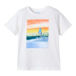 Mayoral Set 2 T--Shirt Girocollo Tinta Unita per Bambino 3049 BIANCO MAYORAL 